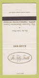Matchbook Cover - The Fifty Fourth Restaurant Toronto ON 30 Strike