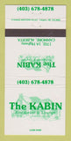 Matchbook Cover - Kabin Restaurant Canmore AB 30 Strike