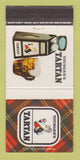 Matchbook Cover - Younger's Tartan Beer UK England 30 Strike