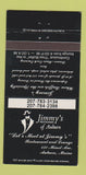 Matchbook Cover - Jimmy's Restaurant Auburn ME 30 Strike