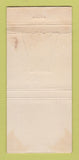 Matchbook Cover - Patio Cafe Bakery Superior WI WORN 30 Strike