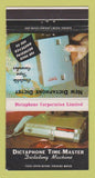 Matchbook Cover - Dictaphone Dictating Machine Canada #1 30 Strike