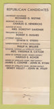 Matchbook Cover - Dewey Kelley Judge Appellate Court IL? WEAR 30 Strike