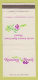 Matchbook Cover - Keauhou Beach Hotel Hawaii Kona Coast 30 Strike