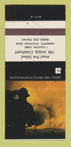 Matchbook Cover - Ansul Fire Protection Marinette WI 30 Strike
