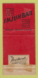 Matchbook Cover - Blackhawk Hotel Chicago IL Indian Room WORN 30 Strike