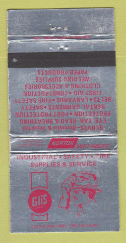 Matchbook Cover - Glis Industrial Supply Safety Edmonton AB WEAR 30 Strike