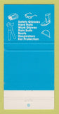 Matchbook Cover - Lone Star Safety & Supply Dallas TX gloves hard hats 30 Strike