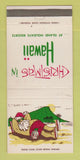 Matchbook Cover - Christmas in Hawaii Tourism Santa 30 Strike