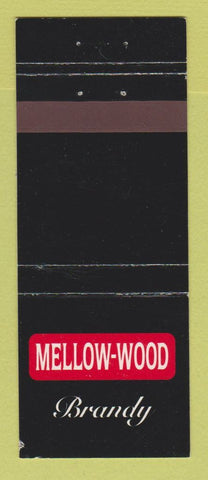 Matchbook Cover - Mellow Wood Brandy Liquor WEAR
