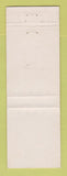 Matchbook Cover - Booth's High and Dry Gin South aFrica WEAR