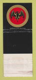 Matchbook Cover - Bacardi Black Rum Germany WEAR
