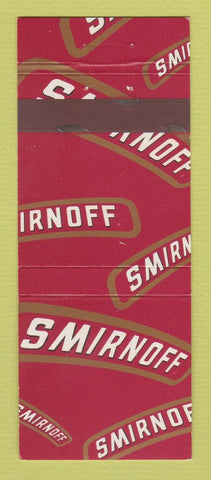 Matchbook Cover - Smirnoff Vodka Liquor