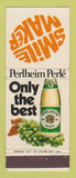 Matchbook Cover - Perlheim Perle Wines South Africa WEAR