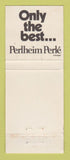 Matchbook Cover - Perlheim Perle Wines South Africa WEAR
