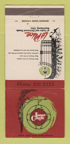 Matchbook Cover - La Place Beachwood OH Inner Circle 30 Strike