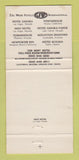 Matchbook Cover - Del Webb's Mint Casino Hotel Las Vegas NV 30 Strike