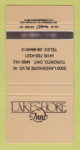 Matchbook Cover - Lakeshore Inn Toronto ON WEAR 30 Strike