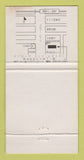 Matchbook Cover - Gaylord Indian Restaurant Kobe Japan WEAR 30 Strike