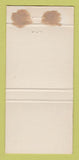 Matchbook Cover - Hackney House Colorado Springs Steak Restaurant WEAR 30 Strike