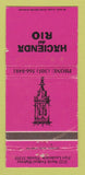 Matchbook Cover - Hacienda del Rio Fort Lauderdale FL WEAR 30 Strike