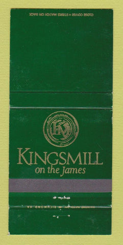 Matchbook Cover - Kingsmill on the James 30 Strike