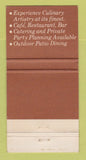 Matchbook Cover - Hemingways Restaurant Corona Del Mar CA WEAR 30 Strike