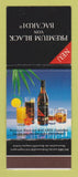Matchbook Cover - Bacardi Black Rum Germany