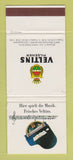 Matchbook Cover - Veltins Pilsener Beer Germany