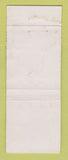 Matchbook Cover - Gordon's Gin Liquor WORN
