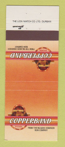 Matchbook Cover - Copperband Rum South Africa