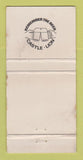 Matchbook Cover - Onthou Die Bier Beer Castle Lion South Africa WORN 30 Strike