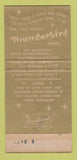 Matchbook Cover - Thunderbird Hotel Casino Las Vegas NV 30 Strike