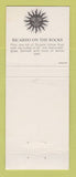 Matchbook Cover - Ricardo White Rum South Africa Liquor