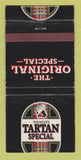 Matchbook Cover - Younger's Tartan Special Beer? Liquor 30 Strike
