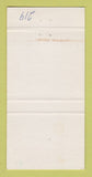 Matchbook Cover - Bardolino Sterzi Liquor Wine Montreal QC 30 Strike
