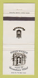 Matchbook Cover - Hiram Walker Candian Club Whiskey Canada WEAR 30 Strike