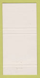 Matchbook Cover - Sticky Wicket Guv'nor Toronto ON 30 Strike