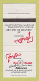 Matchbook Cover - Forster's Granville Square Surrey Vancouver BC 30 Strike