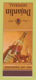 Matchbook Cover - Dujardin Imperial Liquor Germany
