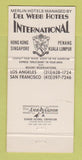 Matchbook Cover - Mint Casino Las Vegas NV 30 Strike