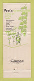 Matchbook Cover - Post's Wines Altus AR 30 Strike