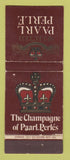 Matchbook Cover - Paarl Perle Liquor South Africa WEAR