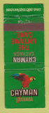 Matchbook Cover - Cayman Cachaca ane Rum South Africa WORN