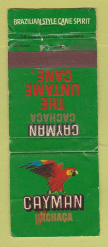 Matchbook Cover - Cayman Cachaca ane Rum South Africa WORN