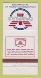 Matchbook Cover - Caspers London UK Cutty Sark Whiskey 30 Strike