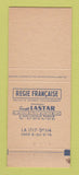 Matchbook Cover - Rouges Blancs En Litres Liquor France Fouassiere
