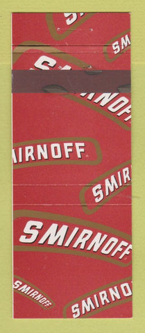 Matchbook Cover - Smirnoff Vodka Liquor