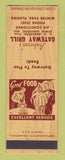 Matchbook Cover - Anderson's Gateway Grill Winter Park FL restaurant