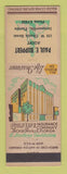 Matchbook Cover - Gulf Life Insurance Paul Buppert Jacksonville FL